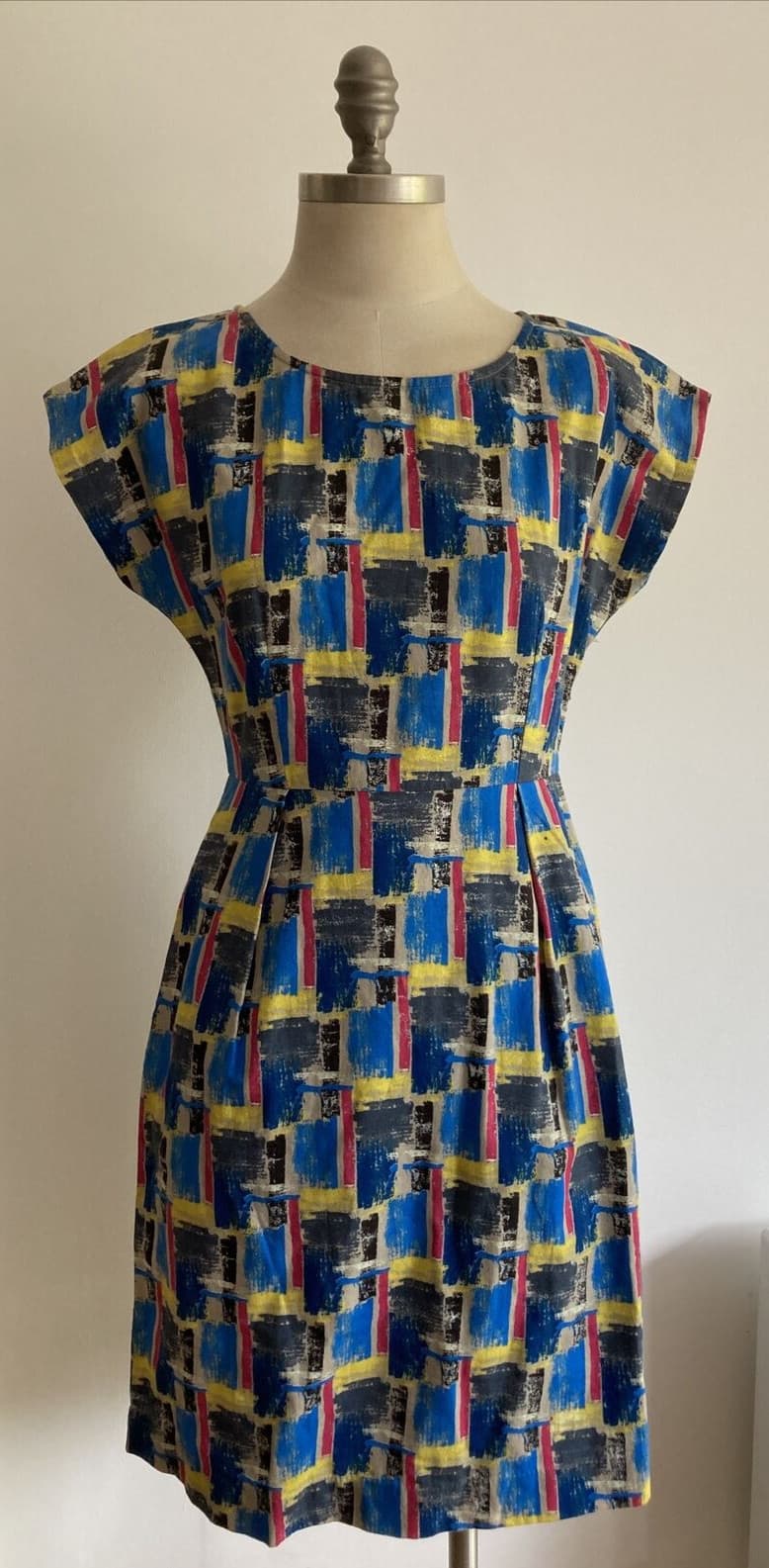 Seasalt Vintage/Retro Style Cotton Crepe Dress Size 10 Brand New With Tags