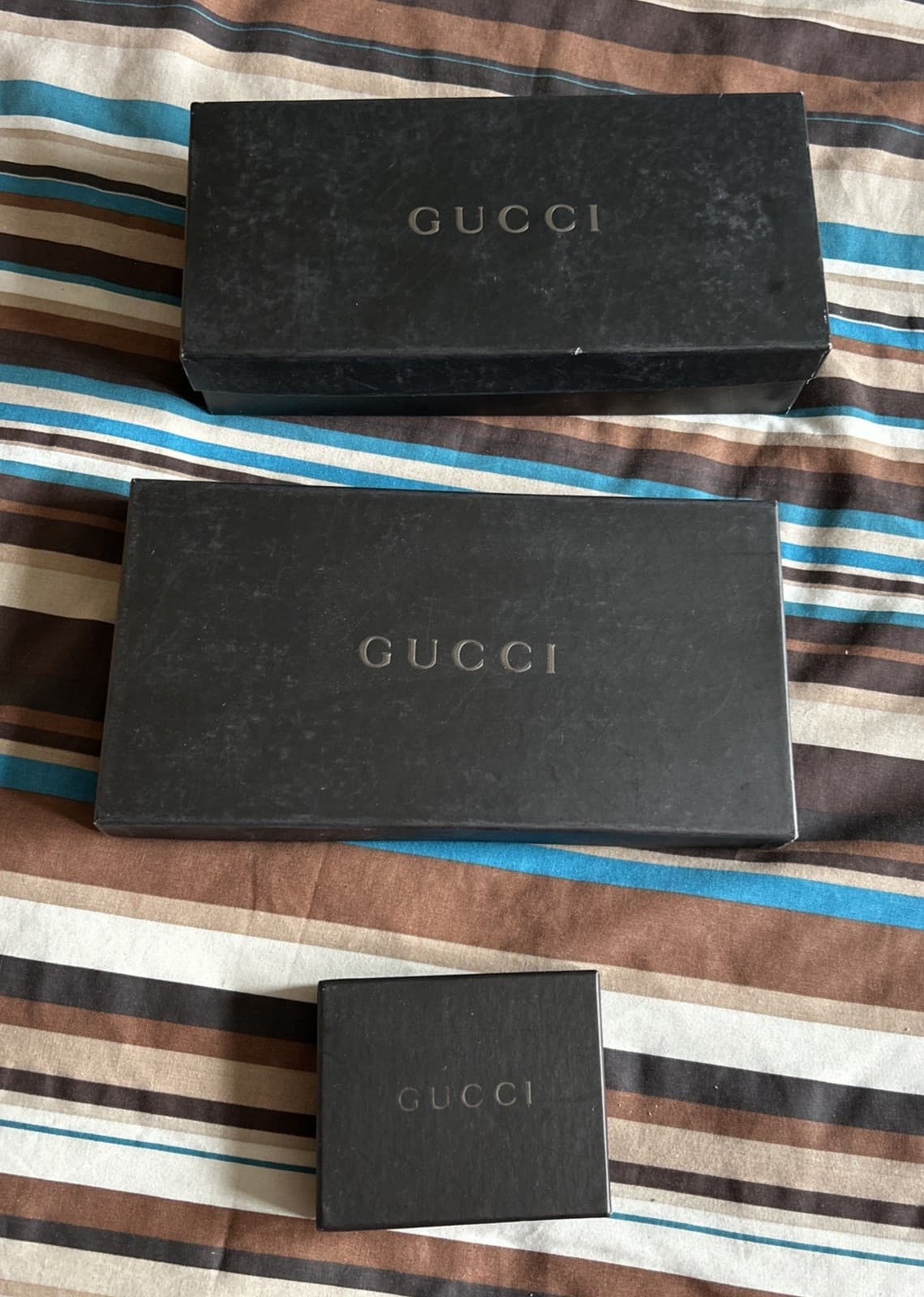 Gucci Brown Gift Boxes x 3