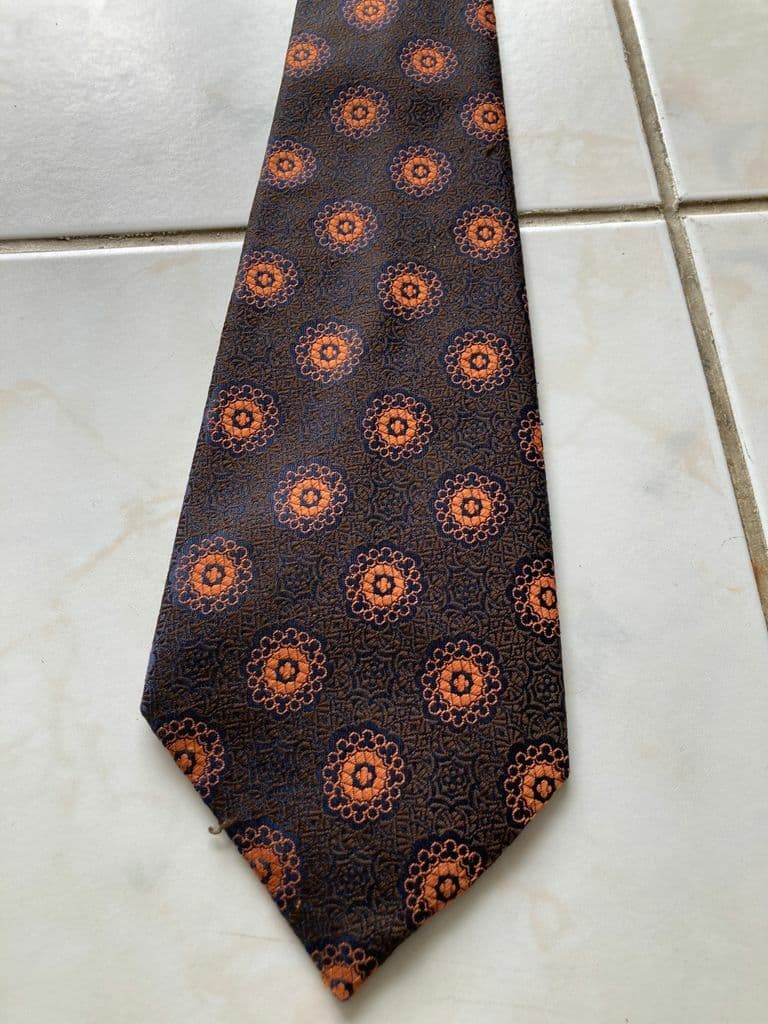 Vintage 1970s Kipper Tie by Sylvester of Edgware - 17 Patterns to choose from!