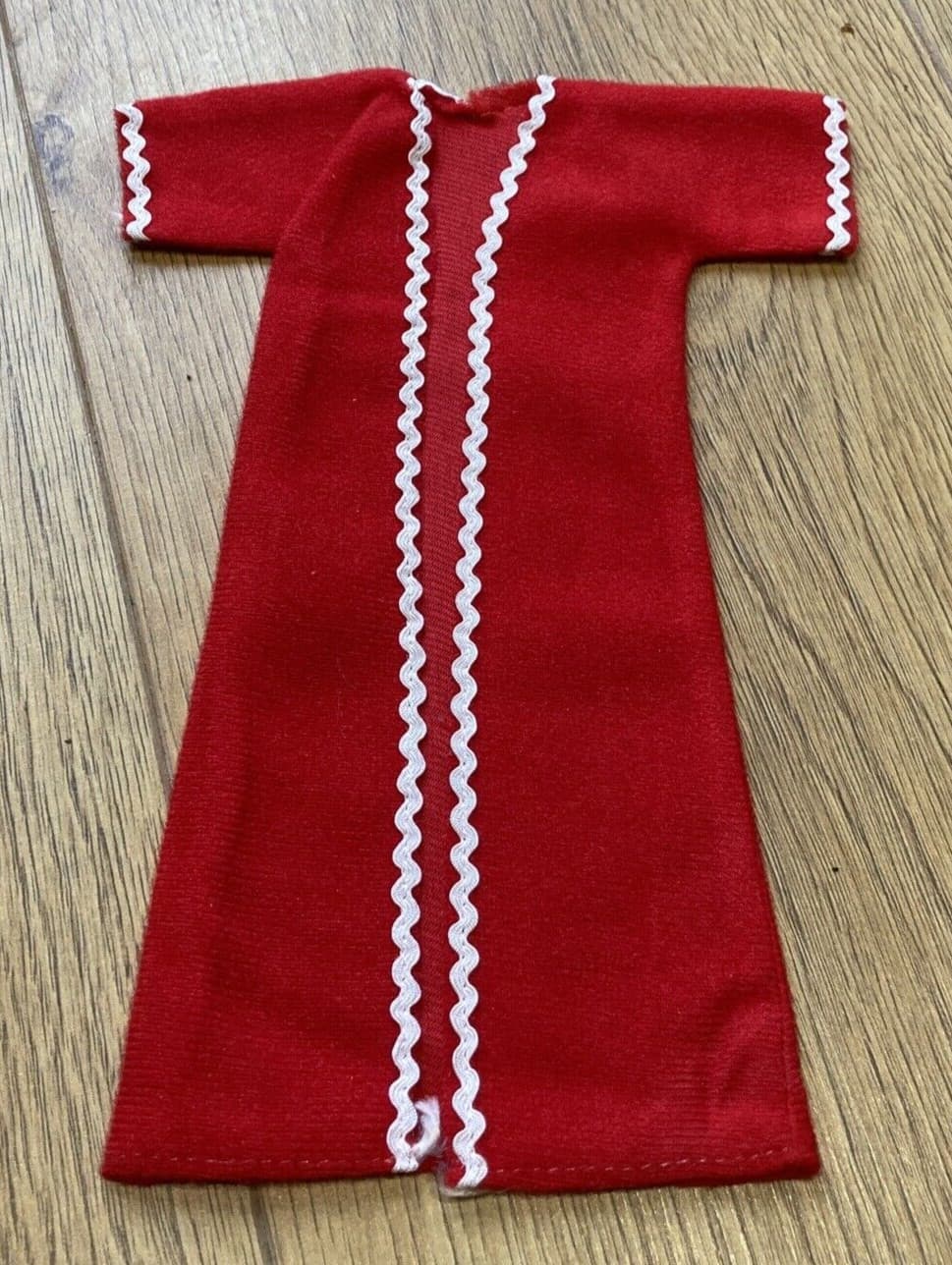 Vintage 1980s Sindy Dolls Summer Nights Dressing Gown