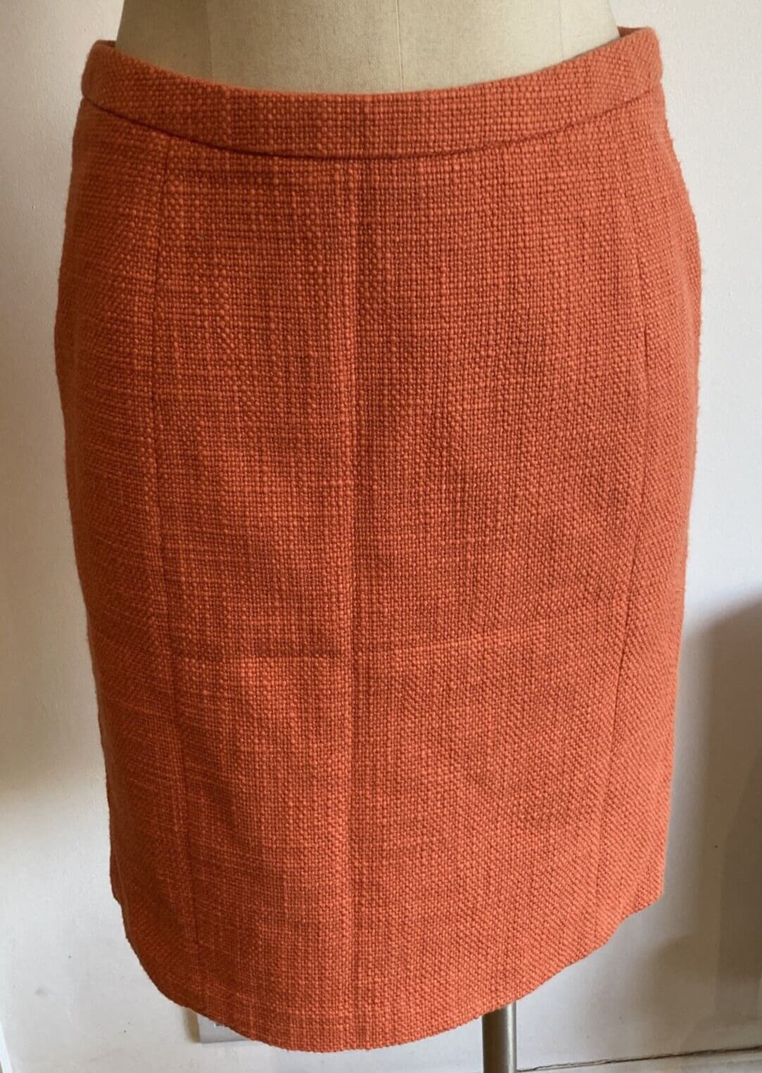 Seasalt "Bunker" 100% Coral Cotton Skirt, Size 10 UK, Fully Lined, BNWT