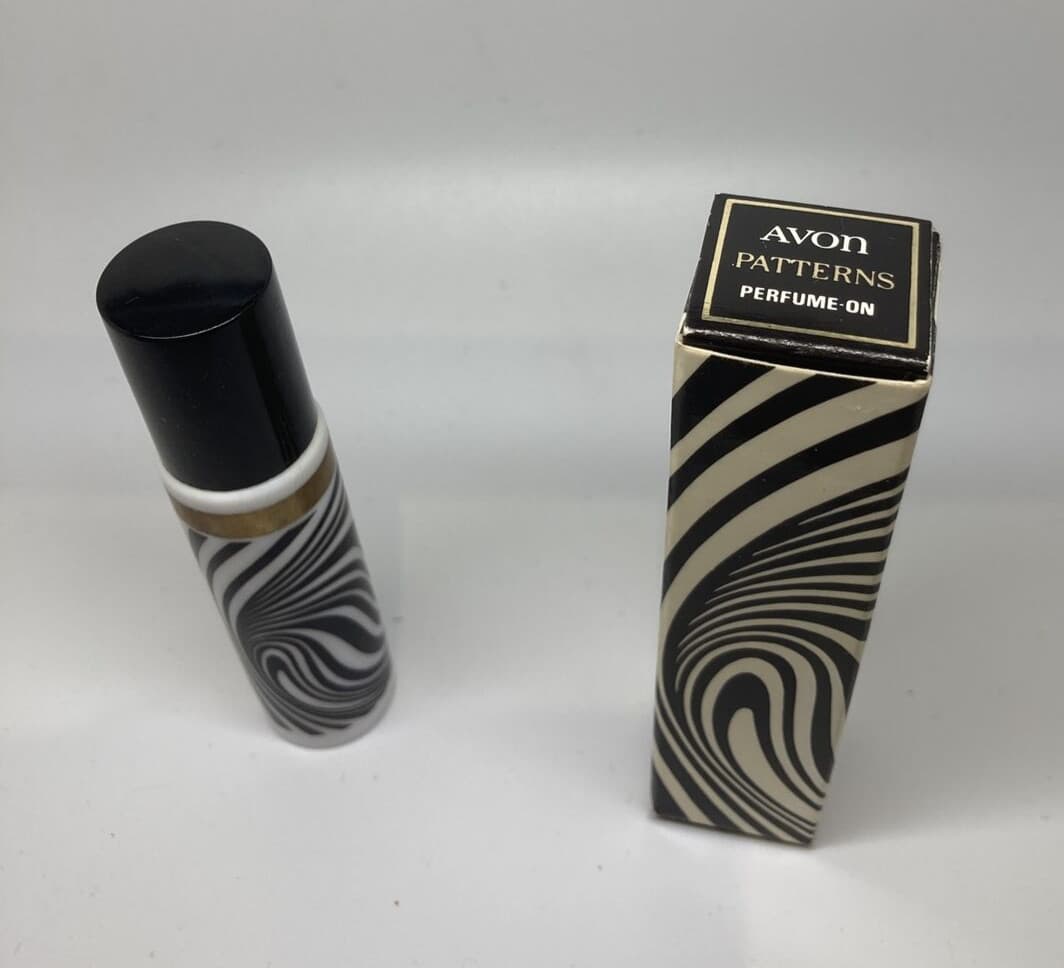Rare Vintage Avon "Patterns" Perfume-On, Boxed, circa 1969