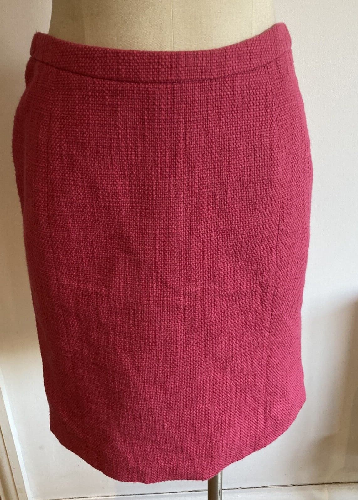 Seasalt "Bunker" 100% Rose Colour Cotton Skirt, Size 10 UK, Fully Lined, BNWT