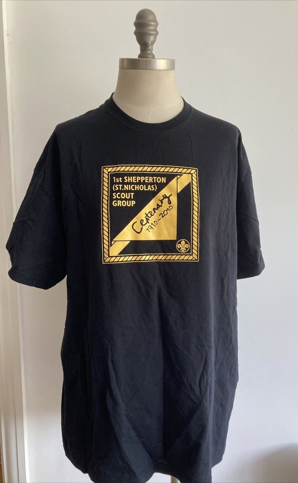 Vintage Fruit of the Loom Scout Team T-Shirt Uniform 2010 Centenary Issue