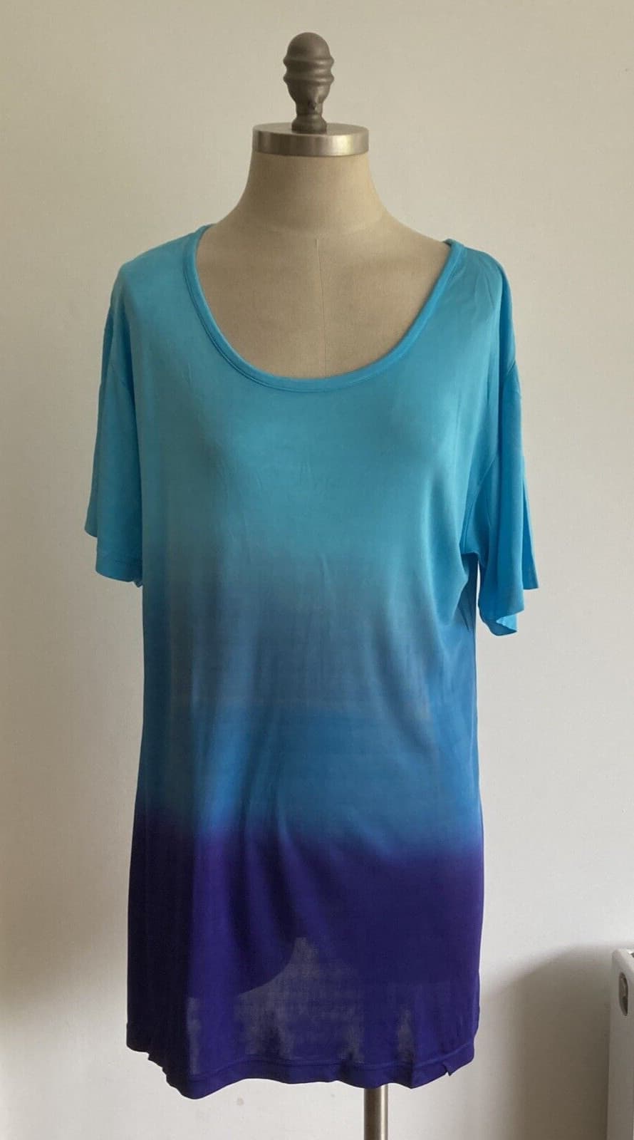 Phool Tie Dye Blue/Purple 1970s/1980s Top, Size M/L, BNWT