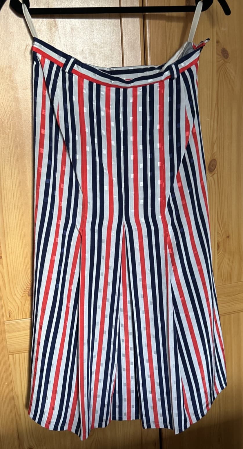Rare Vintage Roland Klein British Airways Cabin Crew Summer Skirt