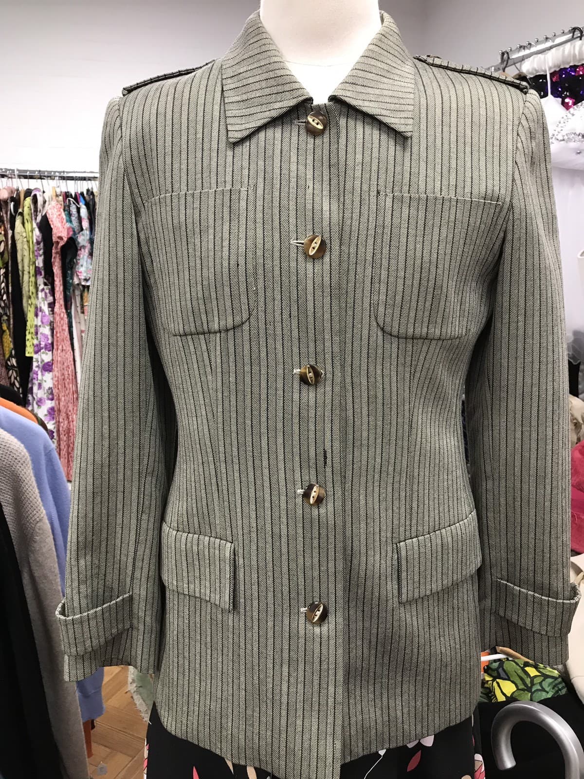 Valentino Miss V Designer Jacket, Size 8 UK Euro Size 42
