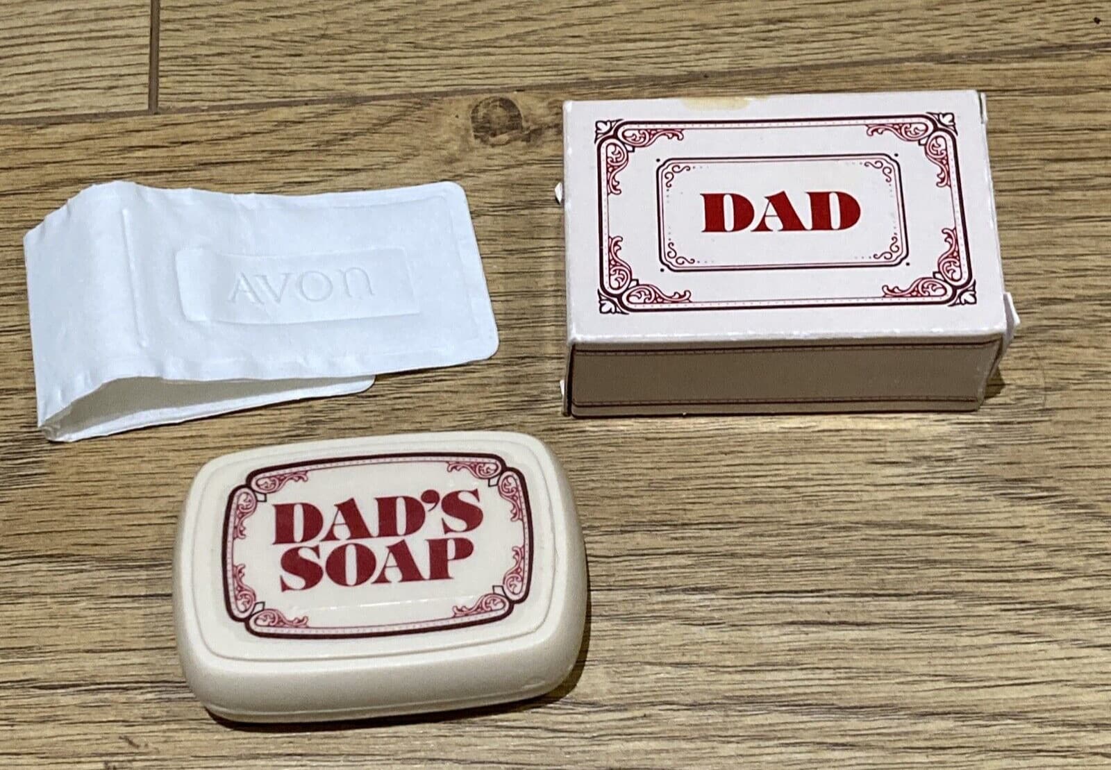 Vintage Avon "Dad" Boxed Decorative Soap