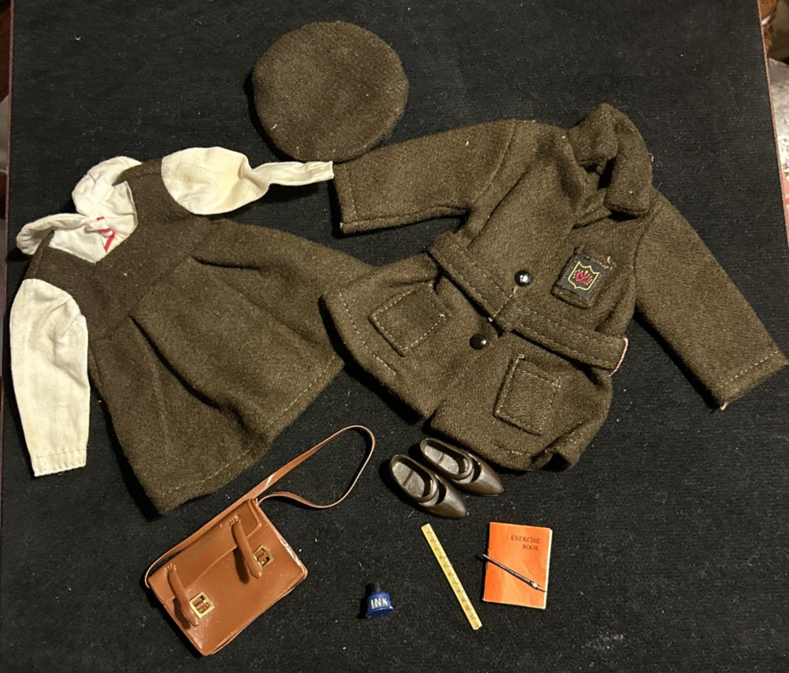 Rare Sindy’s Little Sister Patch Doll Schooldays Outfit 1966-1971