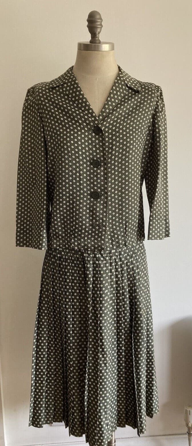 1950s Wetherall of Bond Street Skirt Suit , Vintage Size 14 UK, 38" Bust 