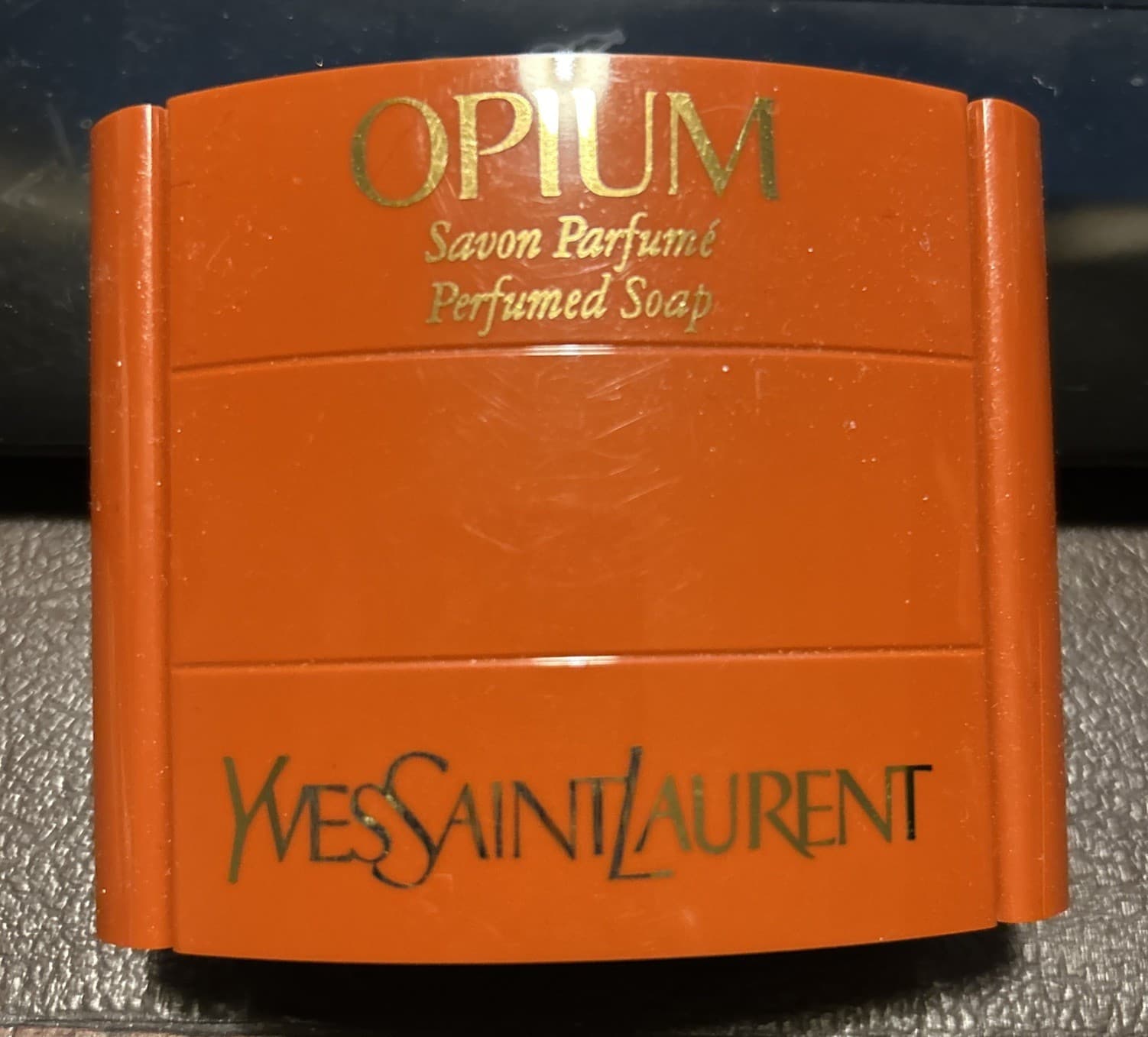 Yves Saint Laurent Vintage Opium Perfumed Soap Travel Case - Empty