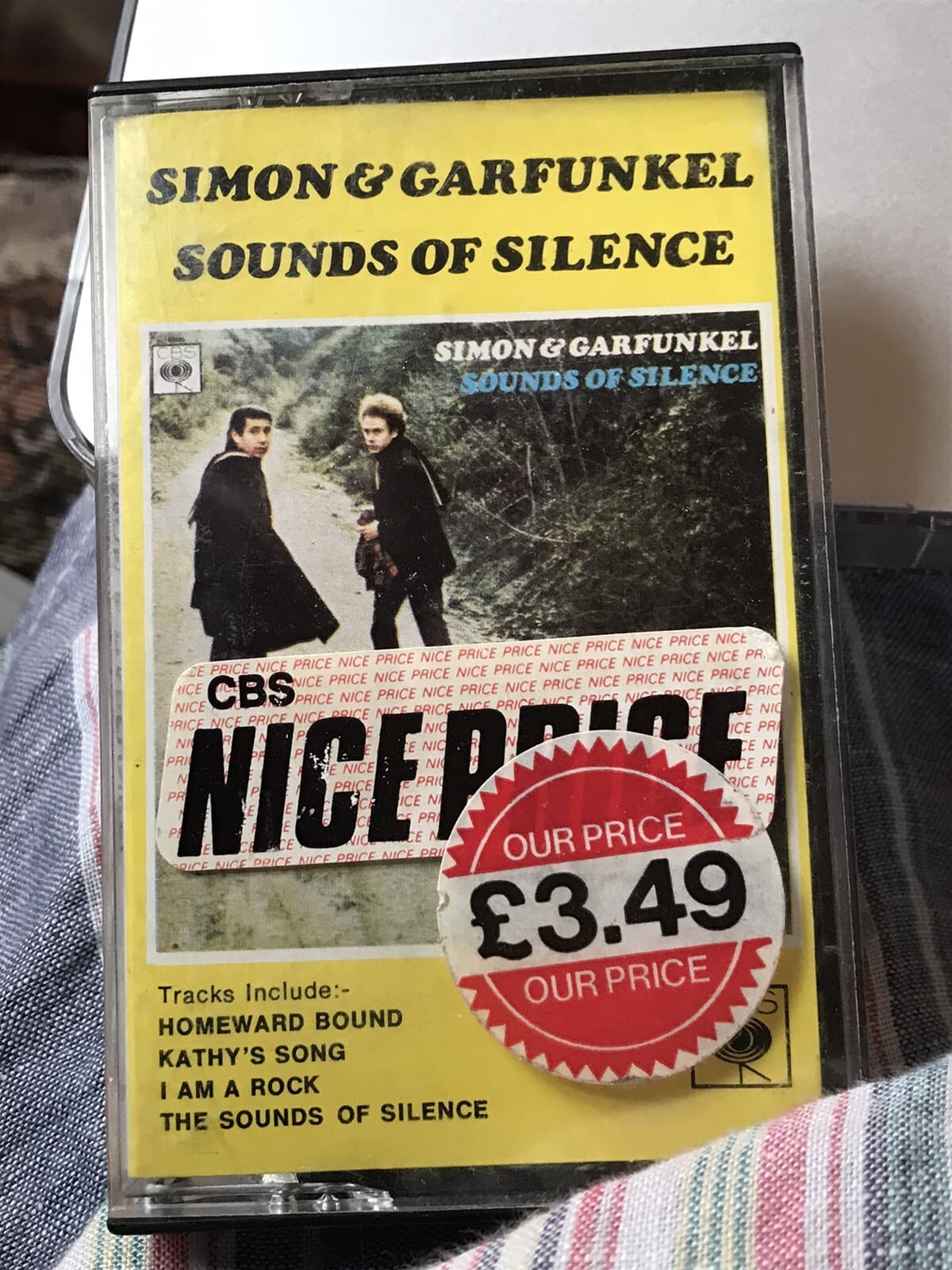 "Sounds of Silence" Simon & Garfunkel Retro Cassette Tape