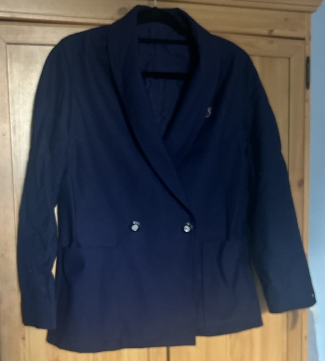 BRITISH AIRWAYS ROLAND KLEIN CABIN CREW UNIFORM JACKET, VINTAGE SIZE 14