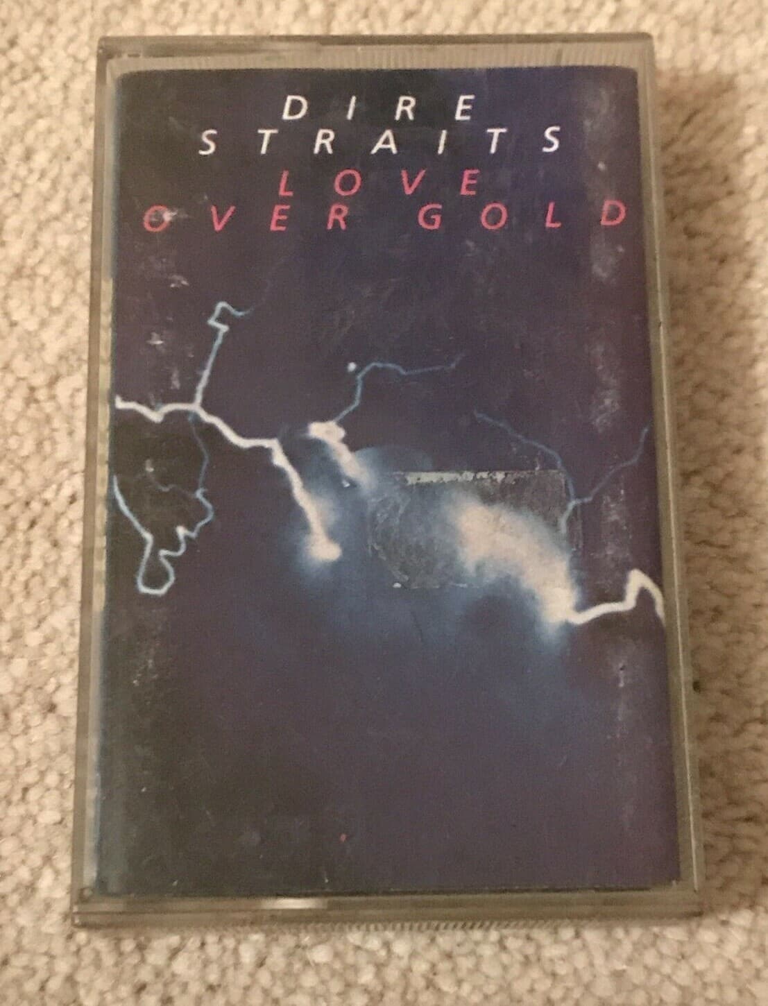 Dire Straits "Love Over Gold" Retro Cassette Tape