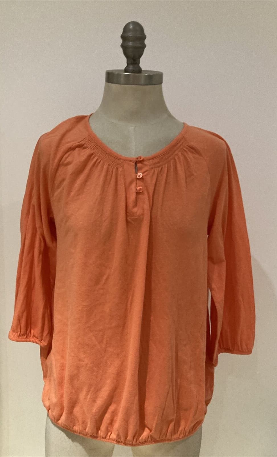 Seasalt "Keybridge" Apricot Cotton Top, Size 10 UK, BNWT