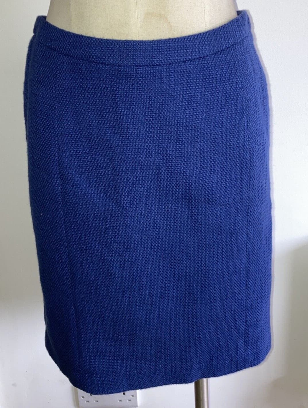Seasalt "Bunker" Blue 100% Cotton Skirt, Size 10 UK, Fully Lined, BNWT