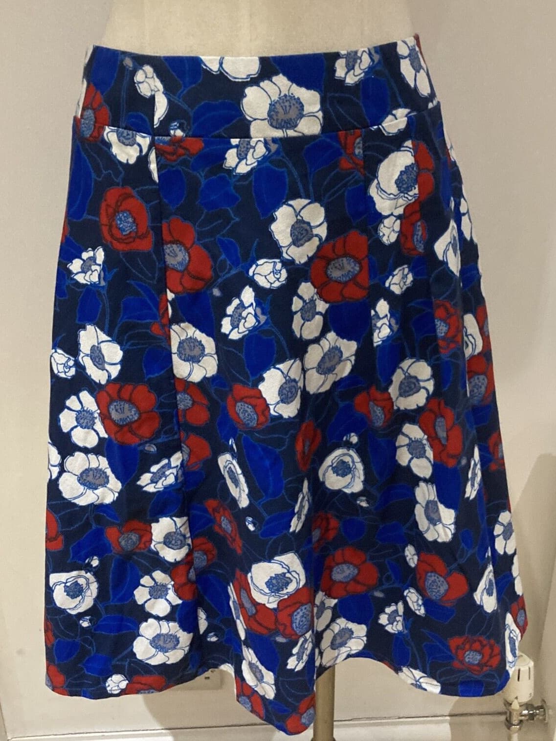 Seasalt  Camelia Night Cotton Crepe "Morish's Beach Skirt", Size 10 UK, BNWT